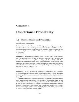 Chapter4ConditionalProbability4.1DiscreteConditionalProbabilityConditi