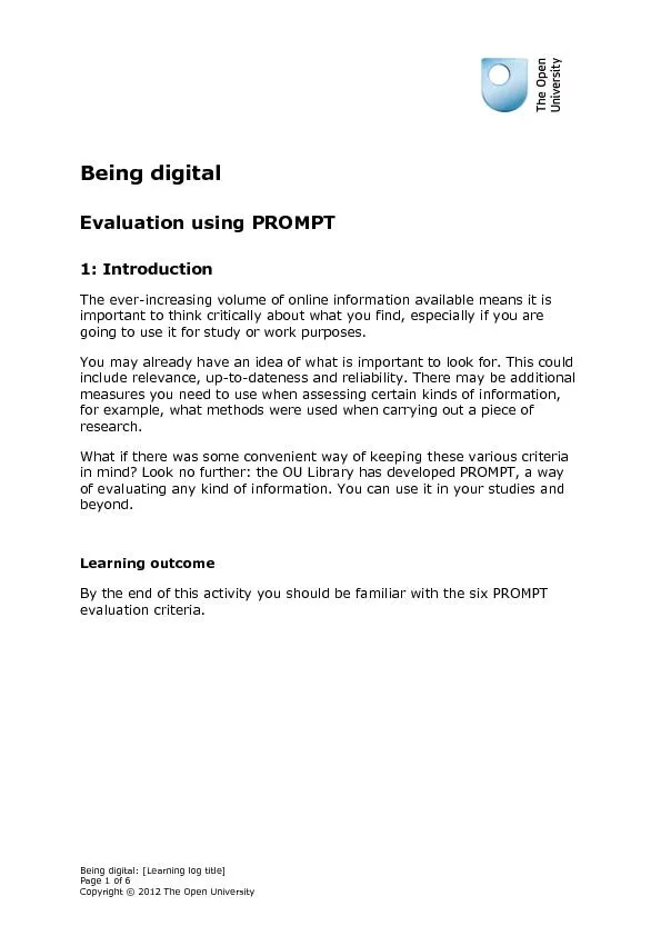 Being digital: