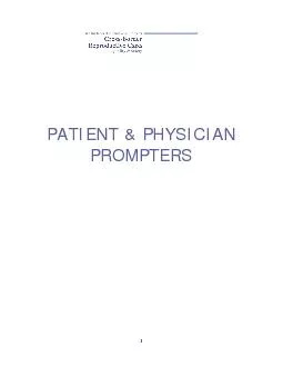 PATIENT & PHYSICIAN PROMPTERS