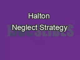 Halton Neglect Strategy