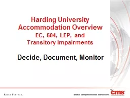 Harding University Accommodation Overview