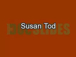 Susan Tod