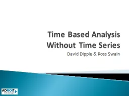 Time Based Analysis