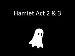 Hamlet Act 2 & 3