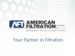 Your Partner in Filtration