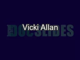 Vicki Allan