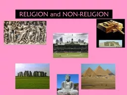 RELIGION and NON-RELIGION