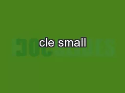 cle small