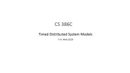Timed Distributed System Models