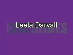 Leela Darvall