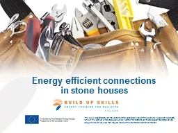 Energy efficient connections