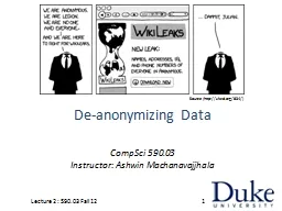 De- anonymizing