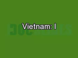 Vietnam: I