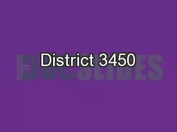 District 3450