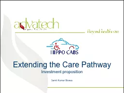Extending the Care Pathway