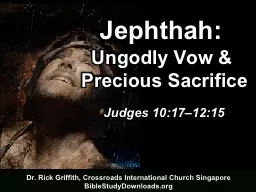 Judges 10:17–12:15