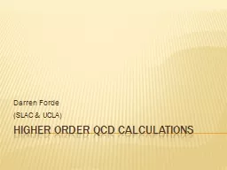 Higher Order QCD Calculations