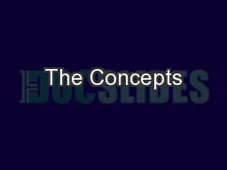 The Concepts