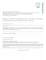 Open Research Online The Open Universitys repository o
