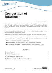 Composition of functions mcTYcomposite Wecanbuildupcom