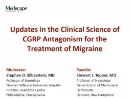 Updates in the Clinical Science of CGRP Antagonism for the