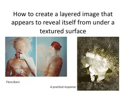 How to create a layered image that appears to reveal itself