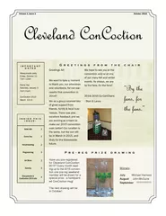 Have you preregistered for Cleveland ConCoction  Every