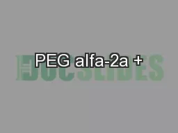 PEG alfa-2a +