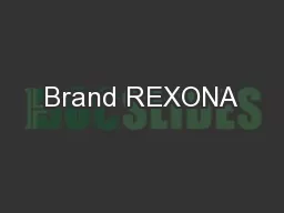 Brand REXONA