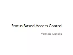 Status Based Access Control
