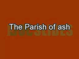 The Parish of ash