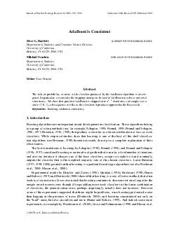 Journal of Machine Learning Research   Submitted  Re v