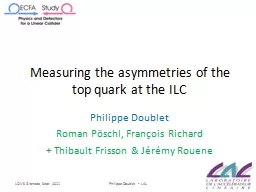 Measuring the asymmetries of the top quark at the ILC