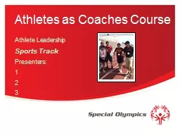 Athletes as Coaches Course