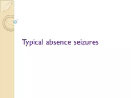 Typical absence