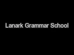 Lanark Grammar School