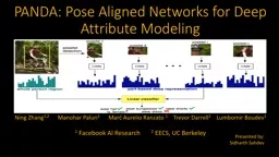 PANDA: Pose Aligned Networks for Deep Attribute Modeling