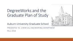 DegreeWorks and the