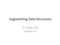 Augmenting Data Structures