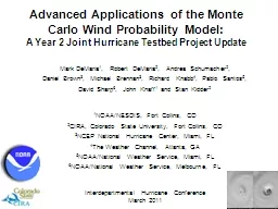 Advanced Applications of the Monte Carlo Wind Probability M