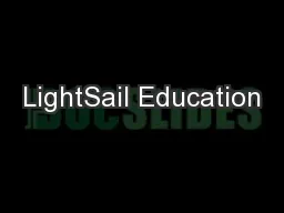 LightSail Education