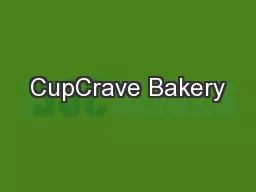 CupCrave Bakery