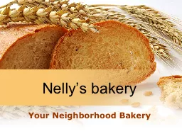 Nelly’s bakery