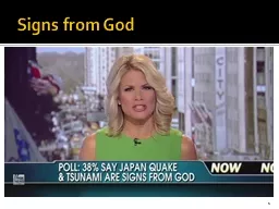 Signs from God