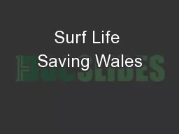 Surf Life Saving Wales