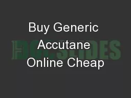 Buy Generic Accutane Online Cheap