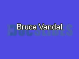 Bruce Vandal
