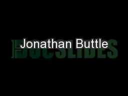 Jonathan Buttle