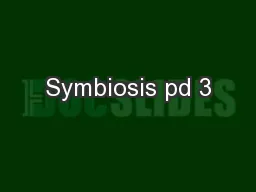 Symbiosis pd 3