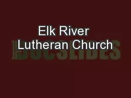 Elk River Lutheran Church